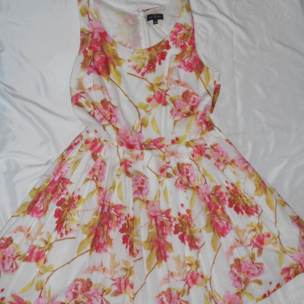 Girly Floral Cotton Dress